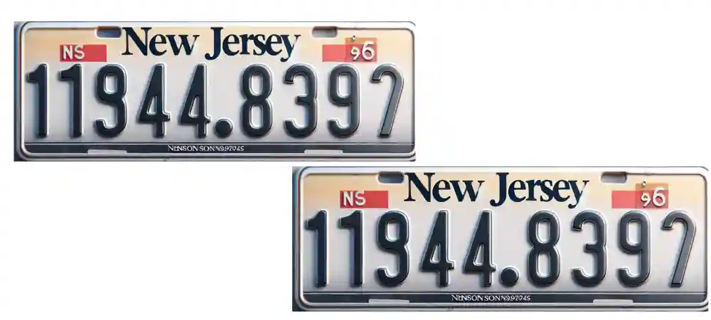 Penalty for Not Returning License Plates in NJ