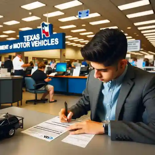 How to Register Vehicle Without Title in Texas