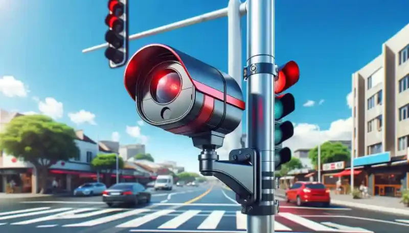 how do you know if a red light camera took your picture
